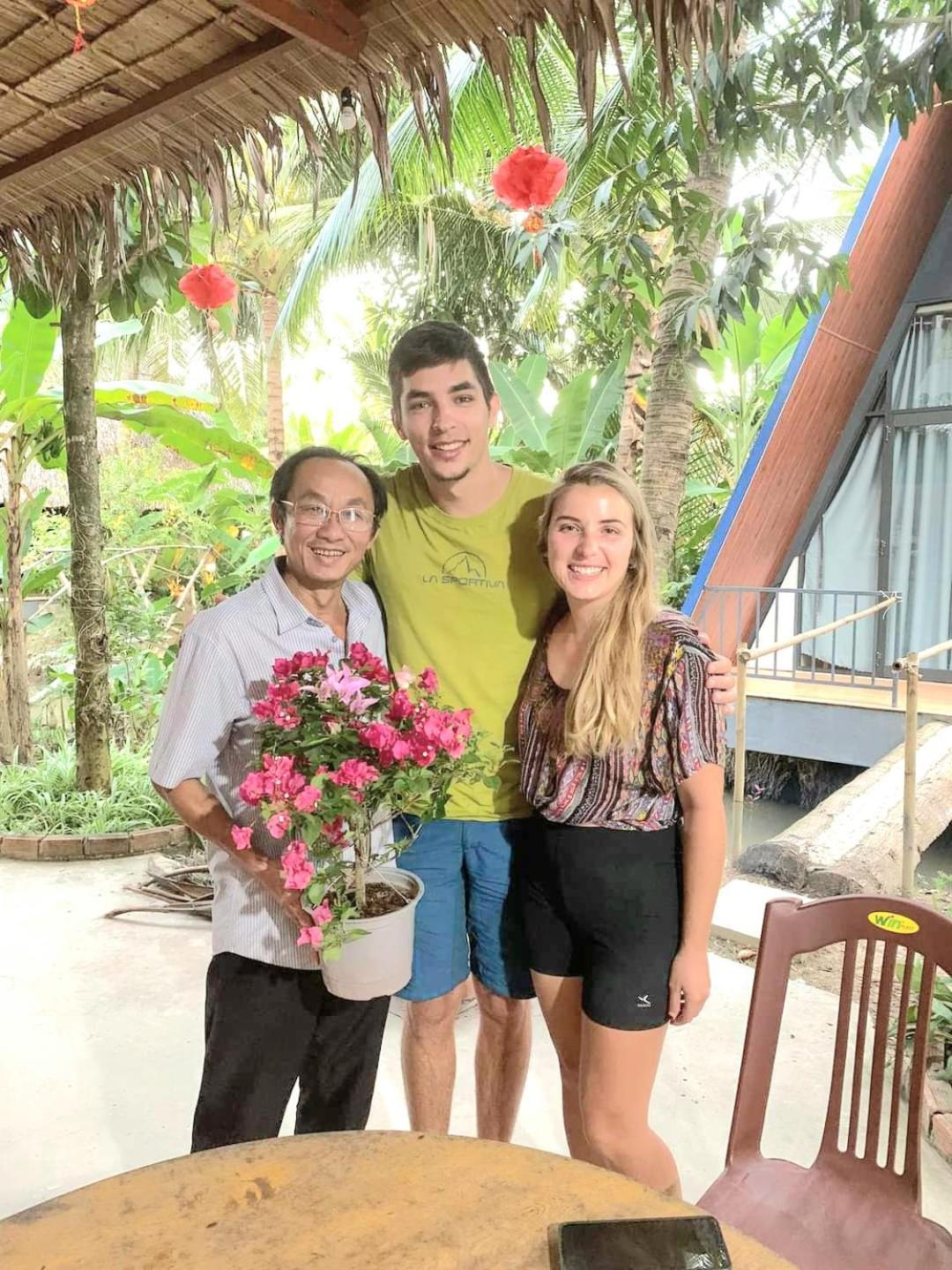 Homestay Nam Ham Luong Ben Tre Exterior foto